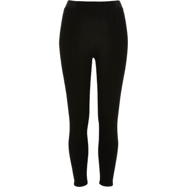 River Island Womens Black High Waisted Leggings - 14R