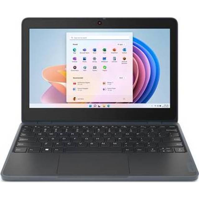 Lenovo 100w Yoga Intel N Series 4GB RAM 128GB SSD 11.6 Inch Windows 11 Pro Laptop - Slate grey