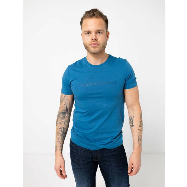 Ground M t-shirt, M Ground Tee-MIDNIGHT, Herr, S