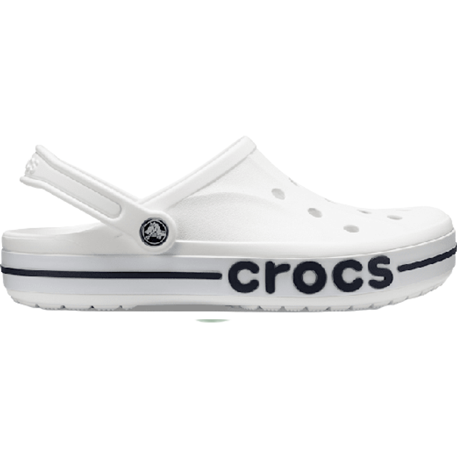 Crocs | Unisex | Bayaband | Clogs | White / Navy | W8/M7 - White/Navy