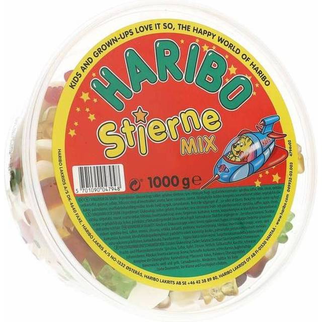 Haribo Stjerne Mix 1kg