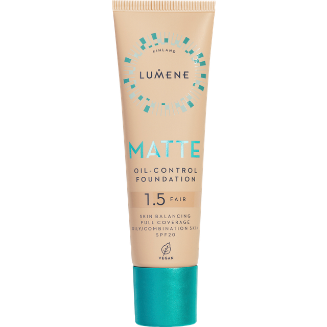 Lumene Matte Oil-Control Foundation SPF20 1.5 Fair 30 ml - Multi