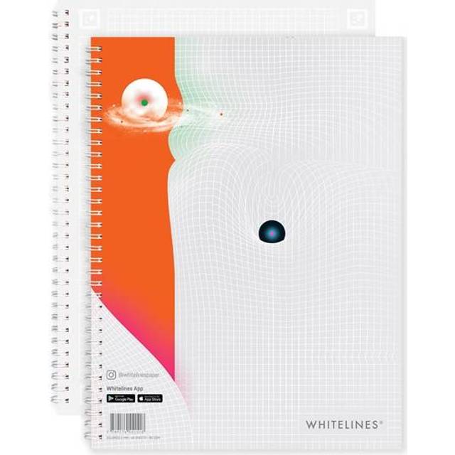 Whitelines Revelations A4 Anteckningsblock Rutad