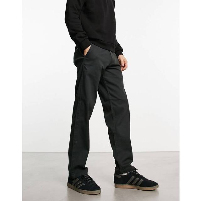 Jack & Jones &amp;Amp; Kane Dave Relaxed Fit Chino Trousers - Black, Black, Size 30, Inside Leg Long, Men -  inside leg LONG,30