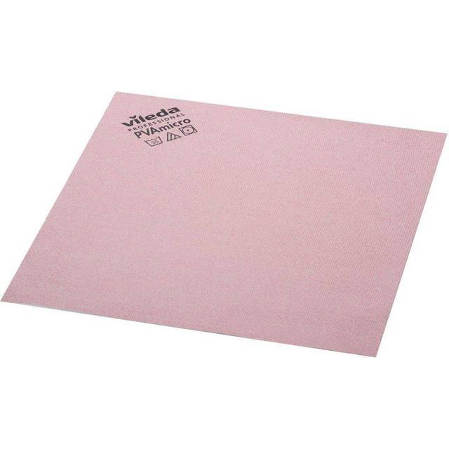 Vileda PVA Micro Cloth Red, Pack of 5 143586