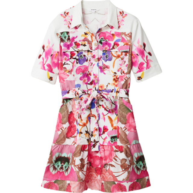 Desigual  Dress VEST_BURDEOS  - EU L - Multicolour - EU L