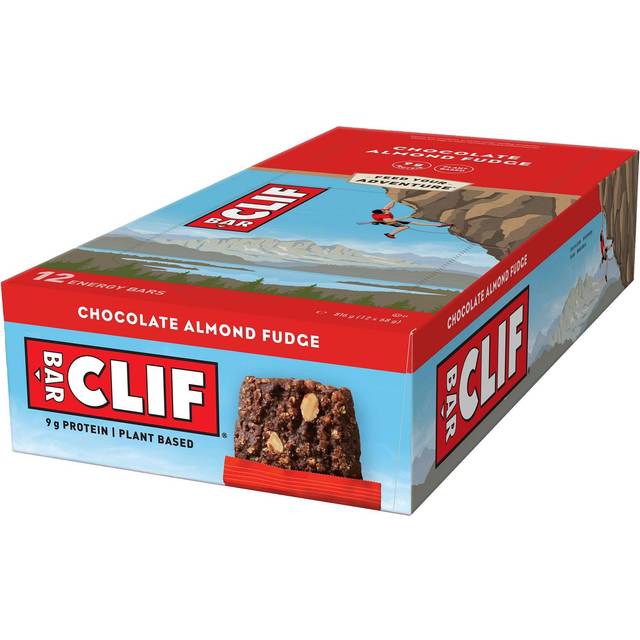 Clif Chocolate Almond Fudge flavour Energy bar 68g - Case of 12