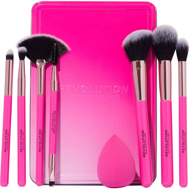 Makeup Revolution The Brush Edit Set av borstar 8 st.