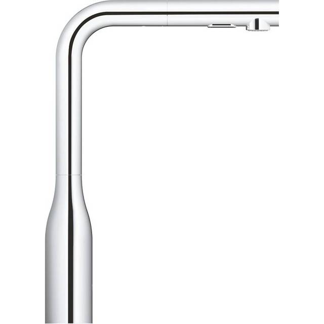 Grohe Essence Single lever Pull Out Kitchen Sink Mixer Tap With Pull Out Spray - Chrome Finish: Chrome