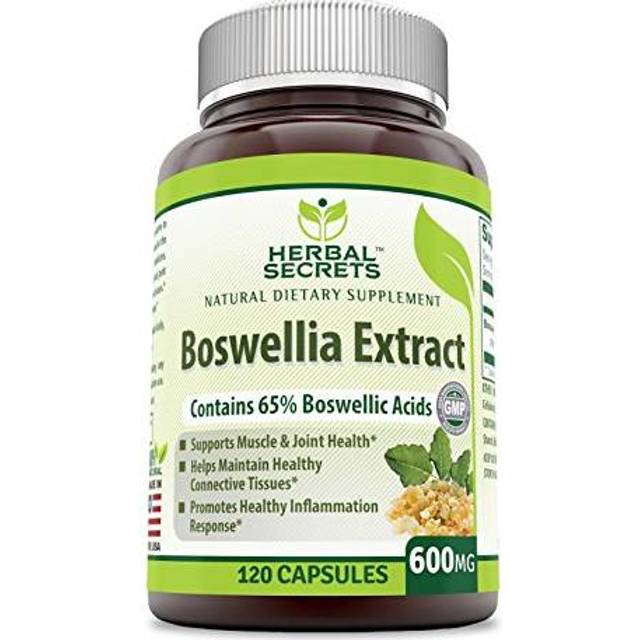 Herbal Secrets  Boswellia Extract  600 mg  120 Capsules