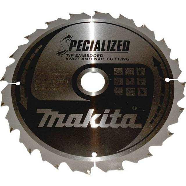 Makita SPECIALIZED Circular Saw Blade for Knot and Nail Cutting 235mm 20T 30mm
