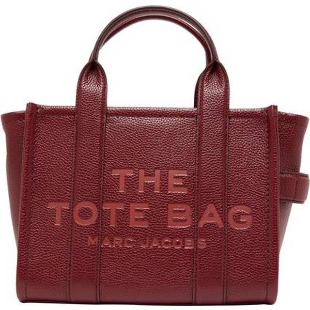 Marc Jacobs Burgundy Red Micro Leather 2024 Tote Bag