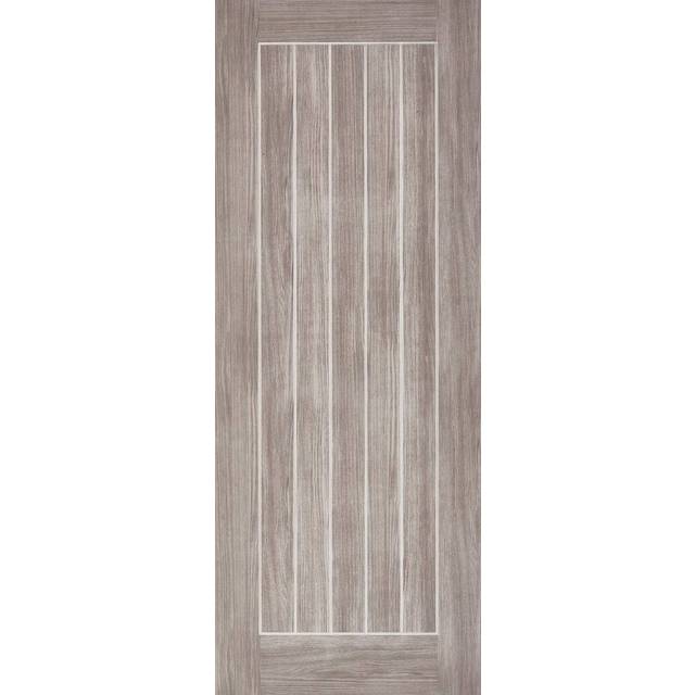 LPD Light Grey Laminate Mexicano Prefinished Internal Door (Size: 1981 x 762mm, Thickness: 35mm, Fire Door: No)