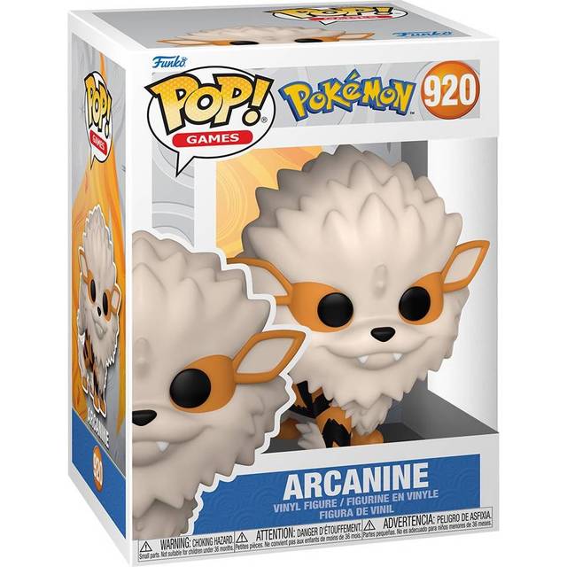 Funko pop: Pokemon - Arcanine - Games Vinyl Figure 9cm