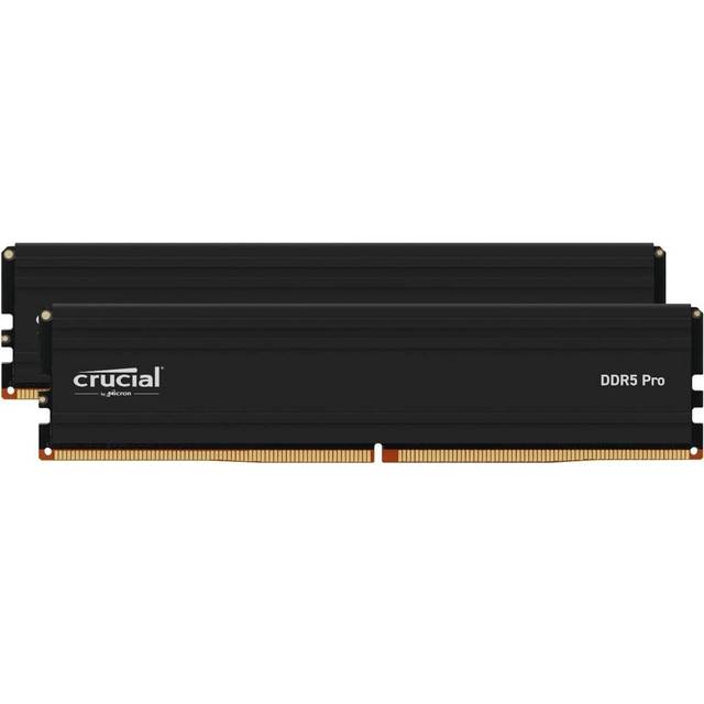 Crucial Pro RAM Skrivbordsminne 96GB Kit (2x48GB) DDR5 5600MHz, Intel XMP 3.0 - CP2K48G56C46U5