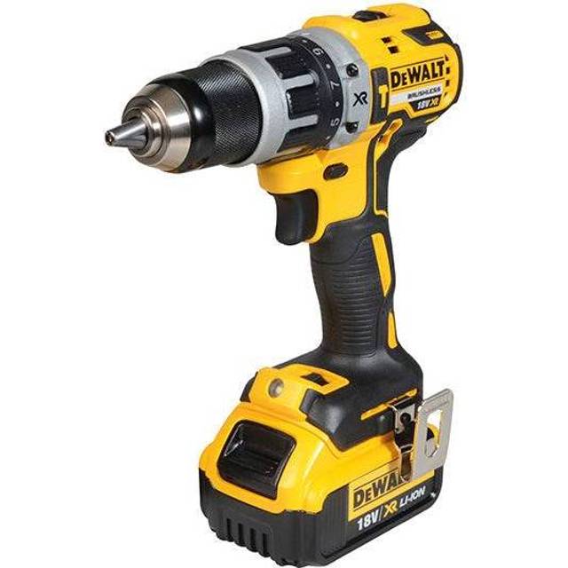 DCD796M2 18v xr Cordless Brushless Combi Drill With 2x4Ah Batts, Charger And Carry Case - Dewalt