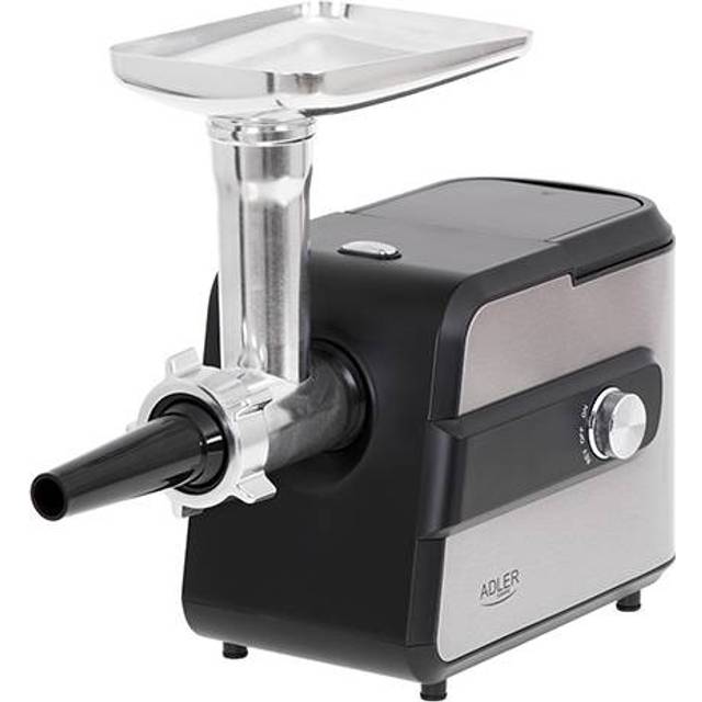 Adler | Meat mincer with a shredder | AD 4813 | Silver/Black | 600 W | Number of speeds 2 | Throughput (kg/min) 1