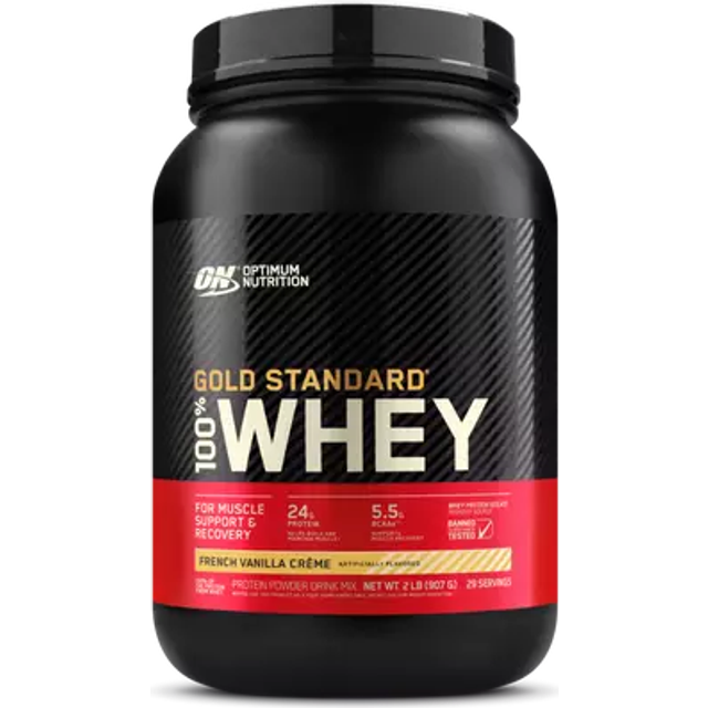 Optimum Nutrition  Gold Standard 100% Whey, French Vanilla Creme, 908g