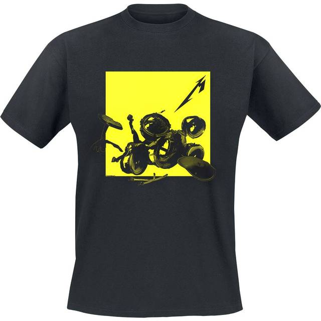 (XXL, Black) Metallica M72 Seasons Broken Burnt DrumsT Shirt