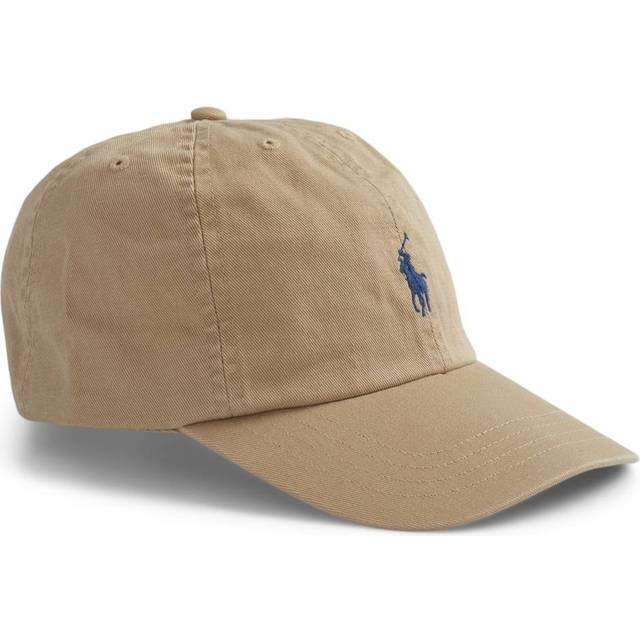 Kids Polo Player Cap in Cotton - beige - ONE SIZE