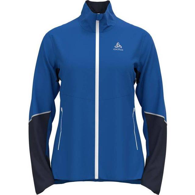 Odlo Jacket Langnes W Längdskidjacka Nautical Blue/Dark Sapphire, L (L)