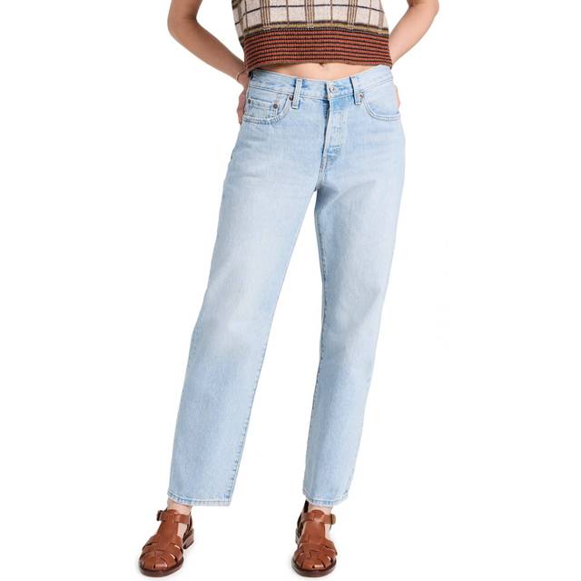 501® 90’s jeans - Blå / Light Indigo Worn In - 28X32