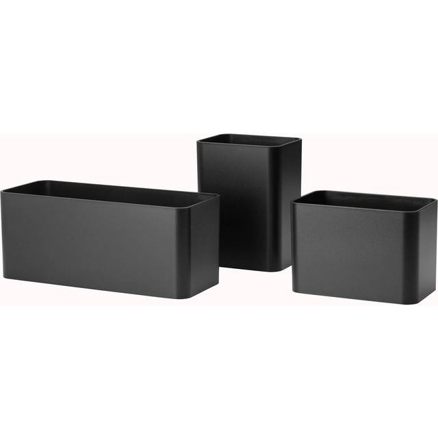 String Furniture - Organizers - Lådor - Black - Set of 3