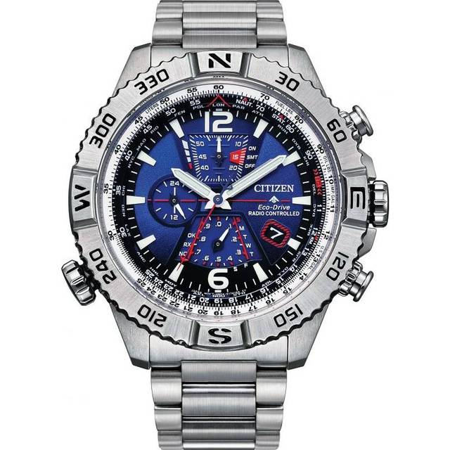 Citizen Men&apos;s Calibre 6600 Radio Controlled Navihawk Eco-Drive Wa
