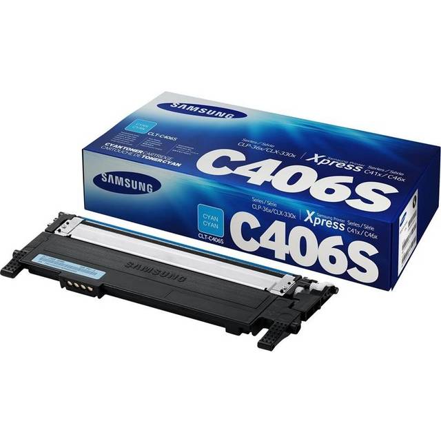 Kompatibel Samsung CLT-C406 - CLTC406SELS C Toner 1000 sidor