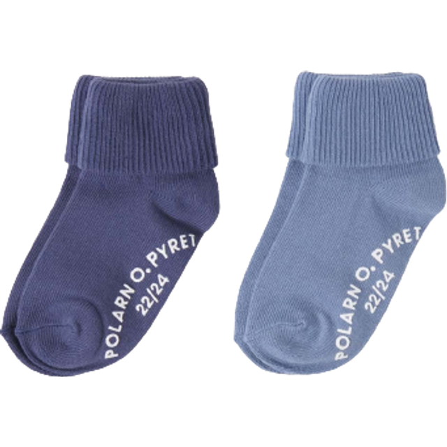 Two Pack Antislip Kids Socks - 2-4y x 25/27