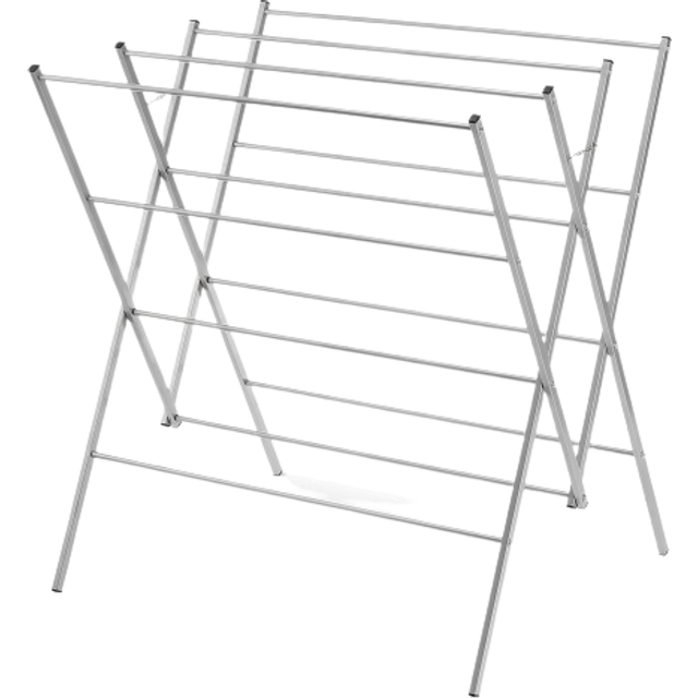 Whitmor Tvättställ, överdimensionerad, metall, silver
