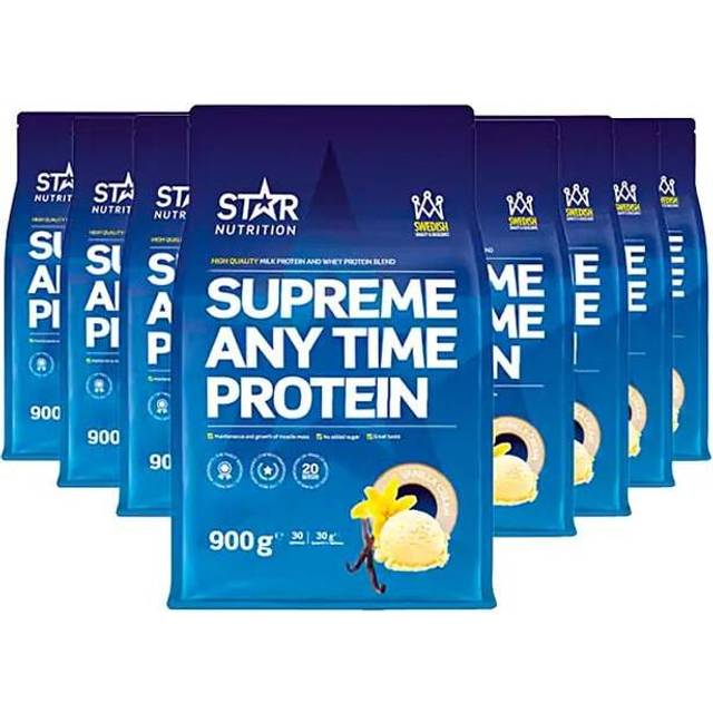 BIG BUY 8 x Supreme Any Time Vassleprotein 900 g