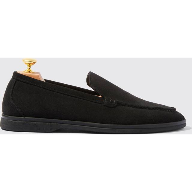 Scarosso Mocassins Ludovico Nero Scamosciato Daim - Noir - Daim (39)