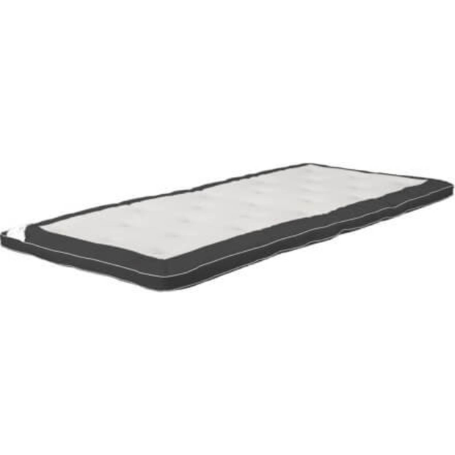 Carpe Diem Beds Luxury Bäddmadrass Wool Dark Grey 140x200 cm