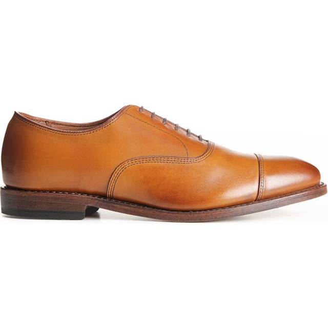 Allen Edmonds Park Avenue Cap-toe Oxford Dress Shoe in Walnut Brown Leather, size 8.0 2A