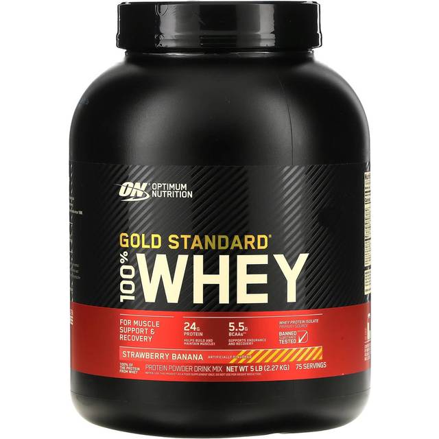Optimum Nutrition Gold Standard 100% Whey Strawberry Banana 2,27kg