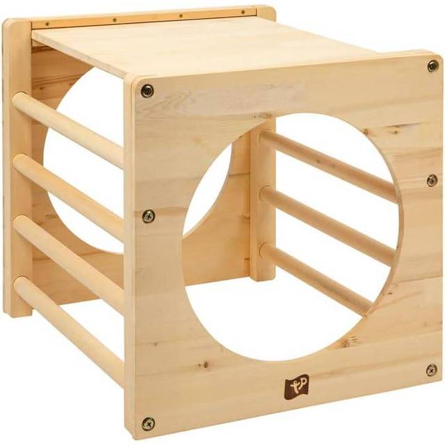 TP 684U Active-Tots, Pikler Style Wooden Climbing Cube, Indoor Playground, Montessori Play for Baby and Toddler 12 Months+, Wood,52x60x52centimeters