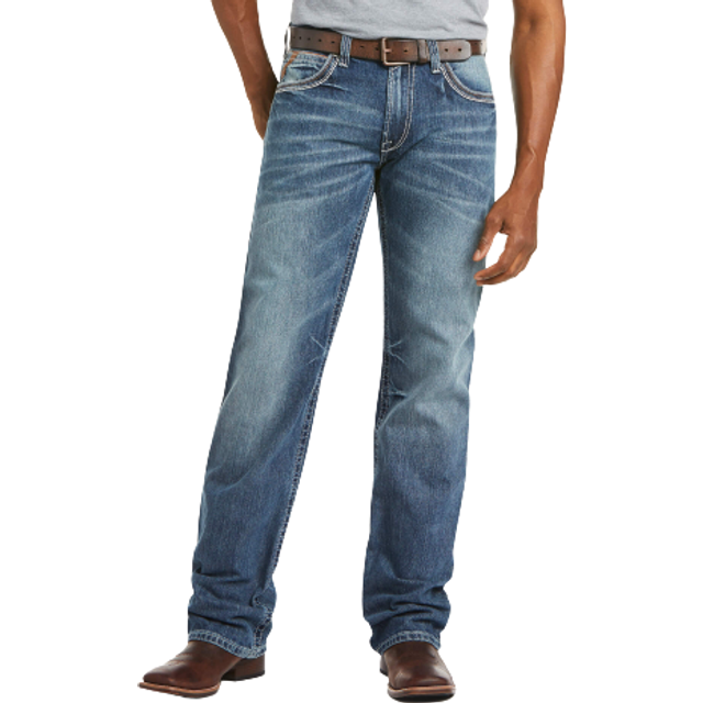 Men's M4 Coltrane Boot Cut Jeans in Durango Cotton, Size 38 34, by Ariat