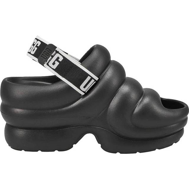 UGG® Aww Yeah Slide for Women in Black, Size 7