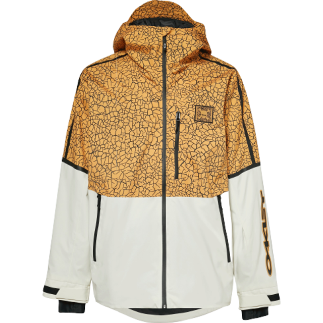 TC Gunn 2.o RC Shell Jacket M Yellow Crackle PT/White (S) - Gul (S)
