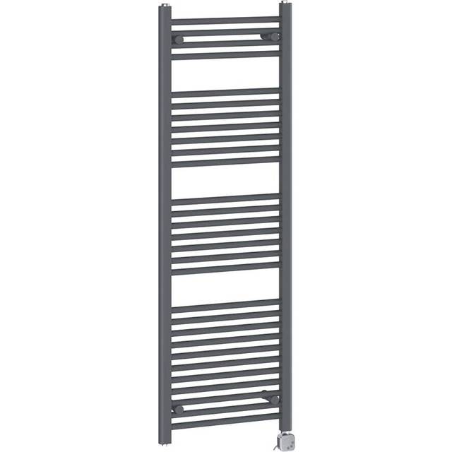 (1500x500mm, Grey) WarmeHaus Electric Heated Towel Rail Straight Thermostatic Bathroom Towel Radiator