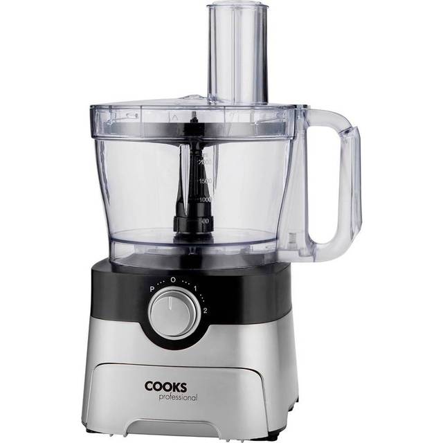 Cooks Professional G3485 Black and Silver 1000W Food Processor - 3.5L