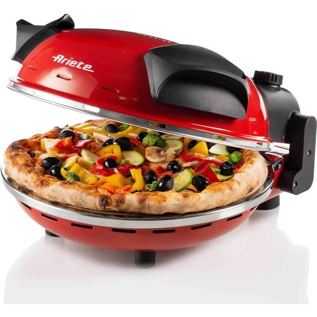 Ariete 909 Machine for Making Pizza Party da gannaro-909, red