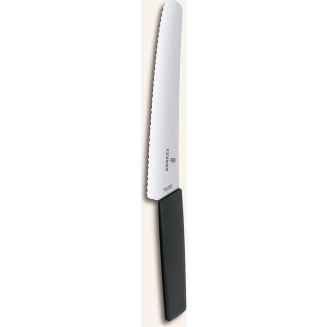 Victorinox Swiss Modern 26cm Bread &amp; Pastry Knife Black (6907326WB)