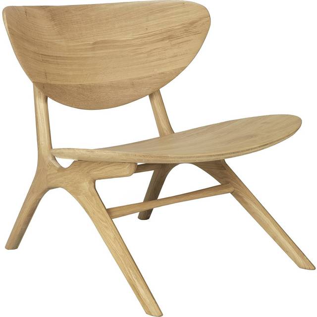 Ethnicraft - Eye Lounge Chair - Oak - Fåtöljer - Alain Van Havre - Träfärgad - Trä