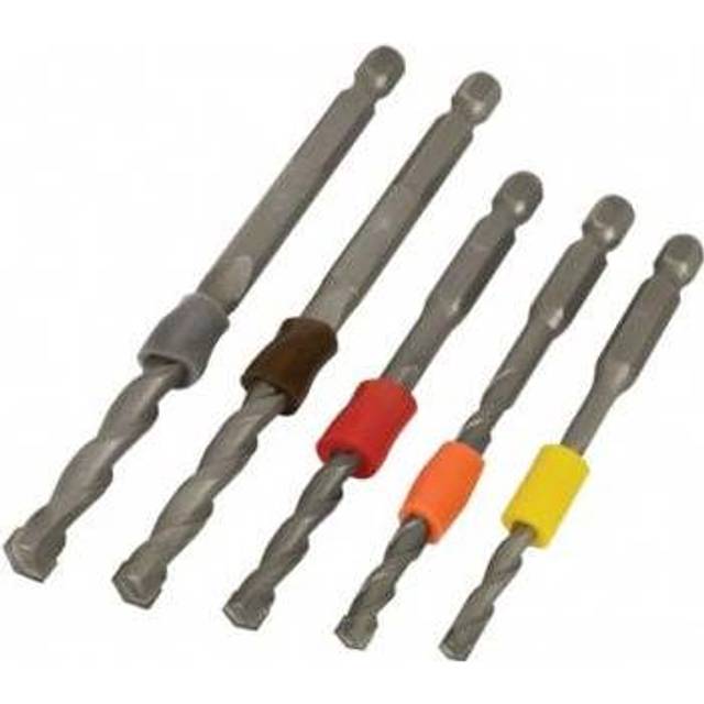 Trend Snappy 5 Piece Hex Shank Masonry Drill Bit Set