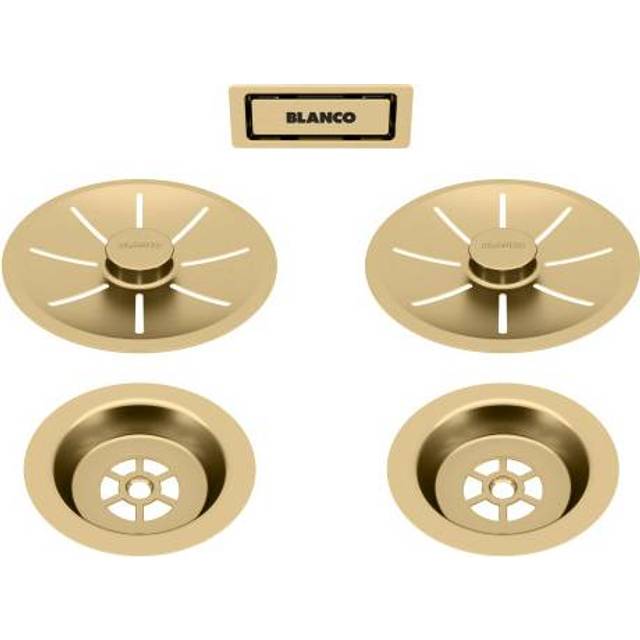 BLANCO InFino Outlet 2 Bowl Kitchen Sink Waste & Overflow Set