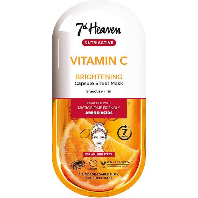 7th Heaven Ansigtsmasker Masker stof Vitamin C Brightening Capsule Mask