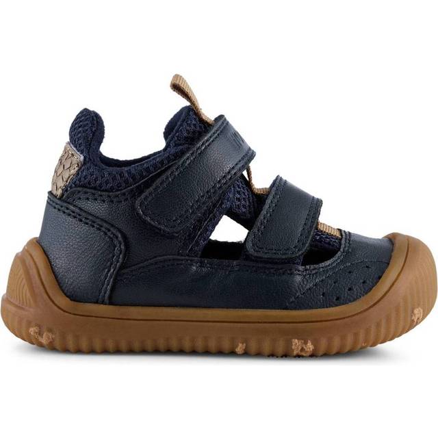 WODEN KIDS Pojkar unisex barn Tristan platt sandal, marinblå, 19 EU