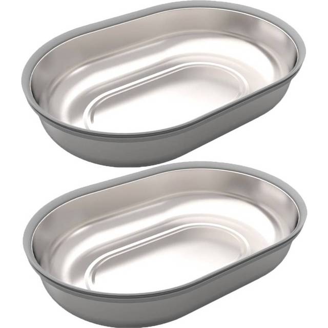 Sureflap Surefeed Stainless Steel Pet Bowl For Pet Feeder & Feeder Connect 2 Pack
